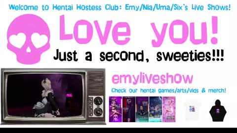 Snapshot of emyliveshow chatting on 8, 3, 2025 Hentai Hostess Club online show from 8, 3, 2025