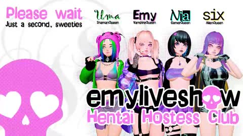 Snapshot of emyliveshow chatting on 4, 10, 2025 Hentai Hostess Club online show from 4, 10, 2025