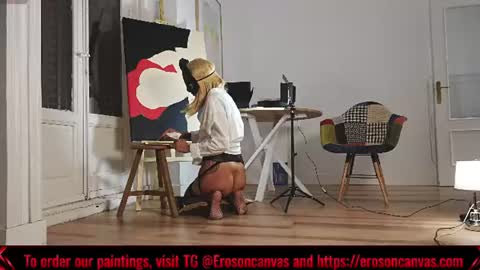 ErosOnCanvas online show from 26, 7, 2026