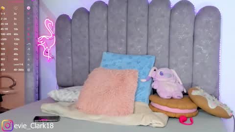 Snapshot of evie_clark_ chatting on 27, 11, 2025 My name is Evie nice to meet you really get to know me better private is open online show from 27, 11, 2025