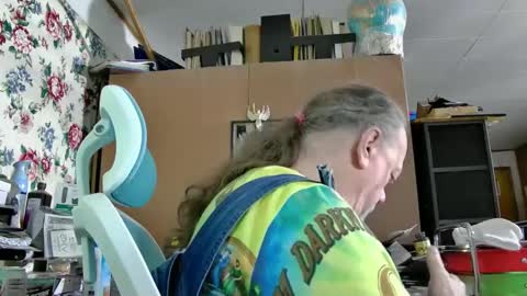 Snapshot of fatfreddythecat chatting on 12, 12, 2024 Fred. online show from 12, 12, 2024