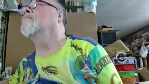 Snapshot of fatfreddythecat chatting on 29, 12, 2024 Fred. online show from 29, 12, 2024