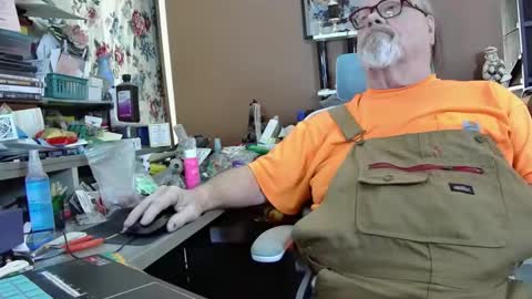 Snapshot of fatfreddythecat chatting on 26, 1, 2025 Fred. online show from 26, 1, 2025