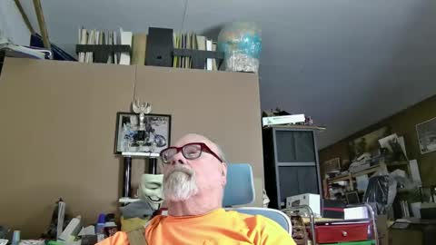Snapshot of fatfreddythecat chatting on 28, 1, 2025 Fred. online show from 28, 1, 2025