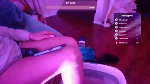 Snapshot of feetnymph chatting on 4, 3, 2025 Soley online show from 4, 3, 2025