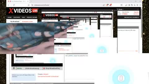 Snapshot of flextle chatting on 9, 11, 2025 Flextle Bunny online show from 9, 11, 2025