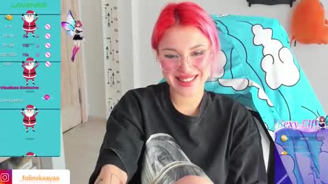 Snapshot of folinskaayaa chatting on 22, 12, 2024 folinskaayaa online show from 22, 12, 2024