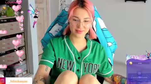 Snapshot of folinskaayaa chatting on 30, 1, 2025 folinskaayaa online show from 30, 1, 2025