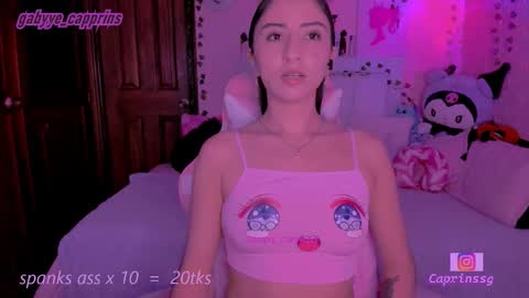 gabyye capprins online show from 10, 1, 2026