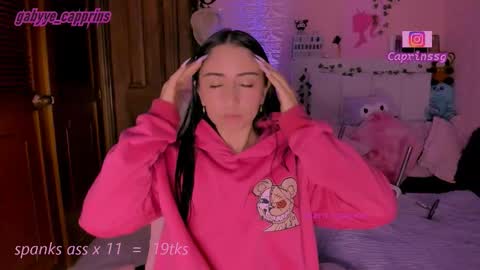 gabyye capprins online show from 2, 2, 2026