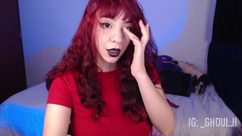 Snapshot of ghoulji chatting on 18, 12, 2024 Annie Im going to be offline from 29nov to 3dec online show from 18, 12, 2024