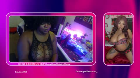 Snapshot of goddesscocoaa chatting on 11, 9, 2025 Goddess Cocoa online show from 11, 9, 2025