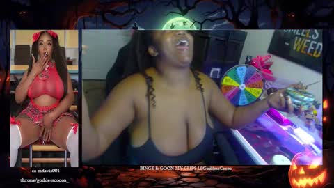 Snapshot of goddesscocoaa chatting on 15, 10, 2025 Goddess Cocoa online show from 15, 10, 2025