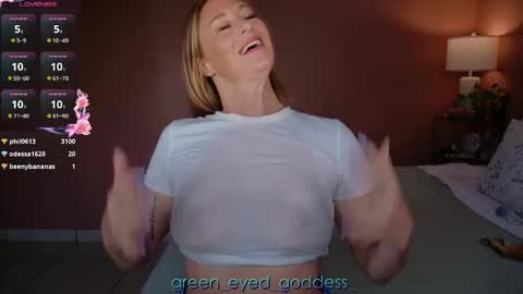 Green Eyed Goddess online show from 28, 5, 2026