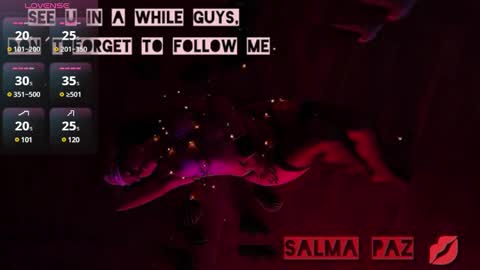 SALMA  online show from 8, 1, 2025