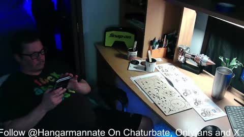 Snapshot of hangarmannate chatting on 6, 5, 2026 Nate online show from 6, 5, 2026