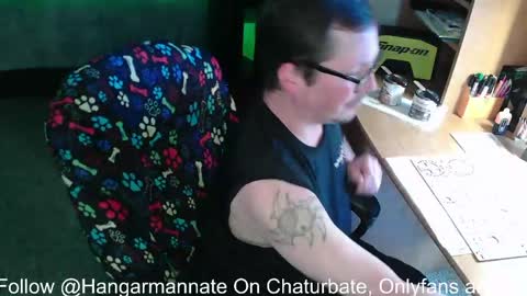 Snapshot of hangarmannate chatting on 13, 5, 2026 Nate online show from 13, 5, 2026