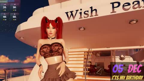 Snapshot of hannah3dx chatting on 30, 11, 2025 Hannah online show from 30, 11, 2025