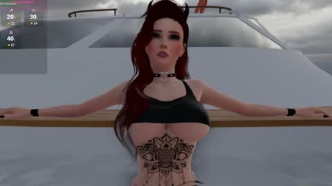 Snapshot of hannah3dx chatting on 17, 12, 2025 Hannah online show from 17, 12, 2025