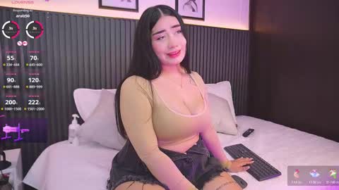 Snapshot of hay1_ chatting on 23, 10, 2025 haylie See you tonight at 8pm Colombia time online show from 23, 10, 2025