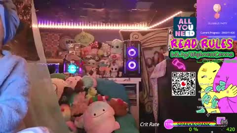 Snapshot of highnesscanna chatting on 5, 1, 2025 HiGHNESS CANNA online show from 5, 1, 2025