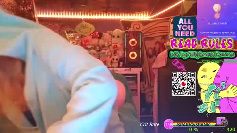 Snapshot of highnesscanna chatting on 7, 1, 2025 HiGHNESS CANNA online show from 7, 1, 2025