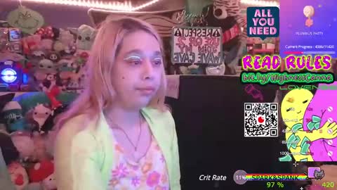 Snapshot of highnesscanna chatting on 15, 1, 2025 HiGHNESS CANNA online show from 15, 1, 2025