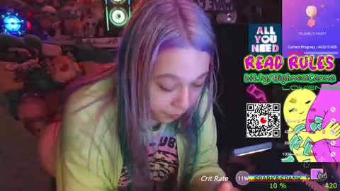 Snapshot of highnesscanna chatting on 19, 1, 2025 HiGHNESS CANNA online show from 19, 1, 2025