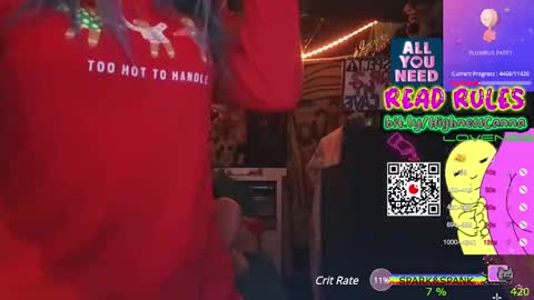 Snapshot of highnesscanna chatting on 20, 1, 2025 HiGHNESS CANNA online show from 20, 1, 2025