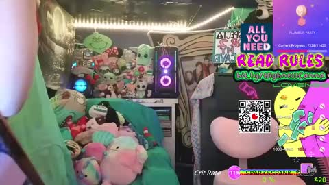 Snapshot of highnesscanna chatting on 30, 1, 2025 HiGHNESS CANNA online show from 30, 1, 2025