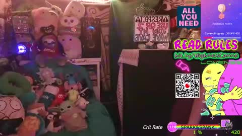 Snapshot of highnesscanna chatting on 7, 3, 2025 HiGHNESS CANNA online show from 7, 3, 2025