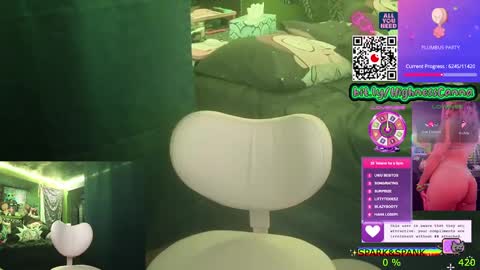 Snapshot of highnesscanna chatting on 11, 10, 2025 HiGHNESS CANNA online show from 11, 10, 2025