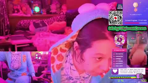 Snapshot of highnesscanna chatting on 25, 10, 2025 HiGHNESS CANNA online show from 25, 10, 2025