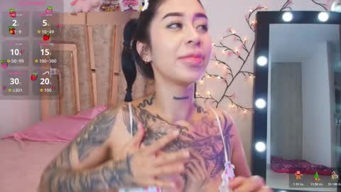 Snapshot of hilary_jones_22 chatting on 3, 12, 2025 LUNA new account FOLLOW ME online show from 3, 12, 2025