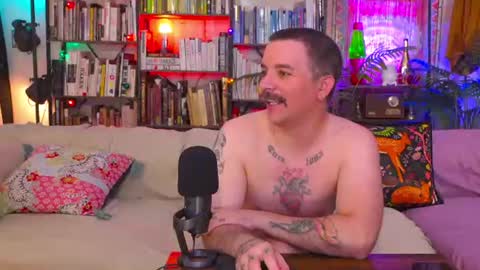 HipsterTrash Clark one half of Task Manager online show from 3, 7, 2026