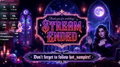 vampire 333 online show from 3, 6, 2026