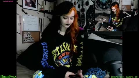 Inarafoxx online show from 11, 12, 2024