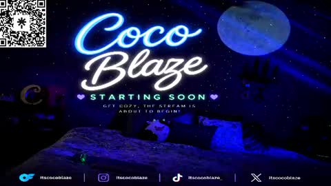 CoCo Blaze online show from 28, 7, 2026