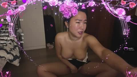 Snapshot of jiwon4u chatting on 19, 1, 2025 Jiwon online show from 19, 1, 2025