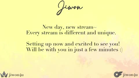 Snapshot of jiwon4u chatting on 26, 1, 2025 Jiwon online show from 26, 1, 2025