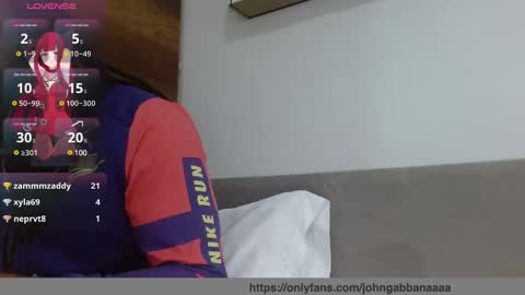 Snapshot of johngabbanaaaa chatting on 24, 2, 2025 John Gabbana online show from 24, 2, 2025