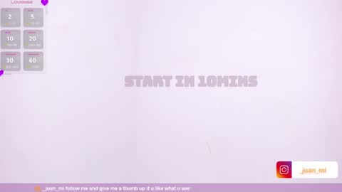 Snapshot of juanmiiss chatting on 10, 10, 2025 Juan Miguel online show from 10, 10, 2025