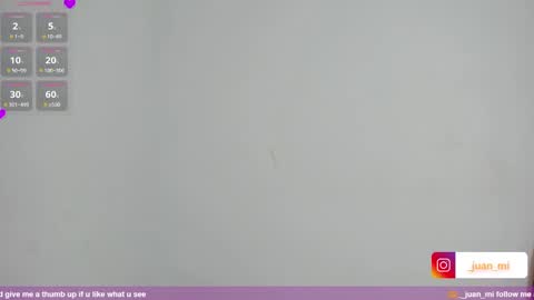 Snapshot of juanmiiss chatting on 13, 10, 2025 Juan Miguel online show from 13, 10, 2025