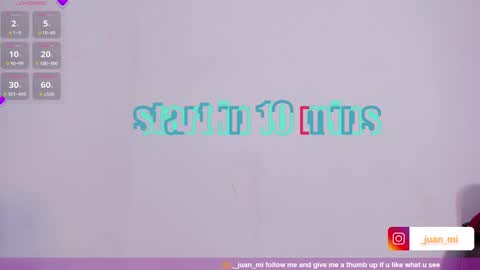 Snapshot of juanmiiss chatting on 15, 10, 2025 Juan Miguel online show from 15, 10, 2025