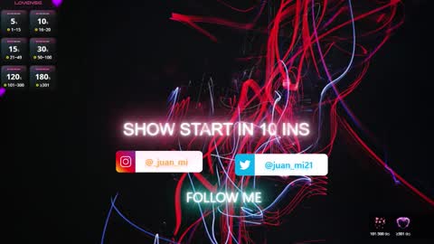 Snapshot of juanmiiss chatting on 19, 1, 2026 Juan Miguel online show from 19, 1, 2026