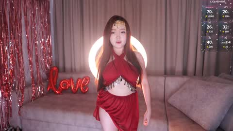 Snapshot of k_kimikooo chatting on 27, 10, 2025 Amely online show from 27, 10, 2025