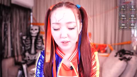 Snapshot of k_kimikooo chatting on 28, 10, 2025 Amely online show from 28, 10, 2025