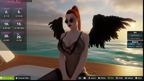 Snapshot of kagome__higurashi chatting on 15, 10, 2025 Emily online show from 15, 10, 2025