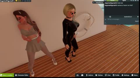 Snapshot of kagome__higurashi chatting on 17, 10, 2025 Emily online show from 17, 10, 2025