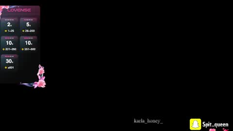 Snapshot of karla_honey_ chatting on 10, 6, 2026 Karla online show from 10, 6, 2026